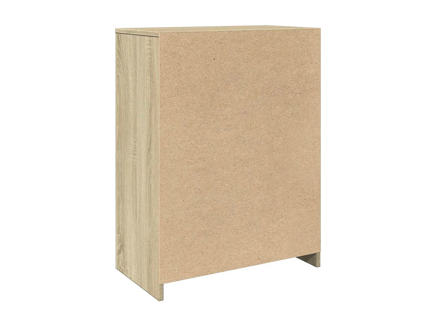 Badkamerkast 60x33x80 cm spaanplaat sonoma eikenkleurig