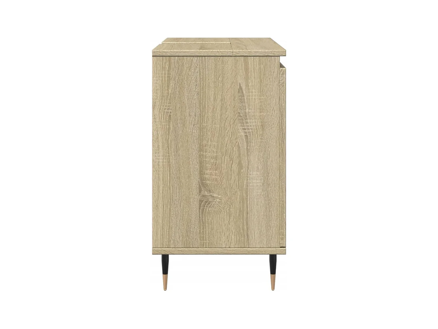 Armoire de bain chêne sonoma 58x33x60 cm bois d'ingénierie