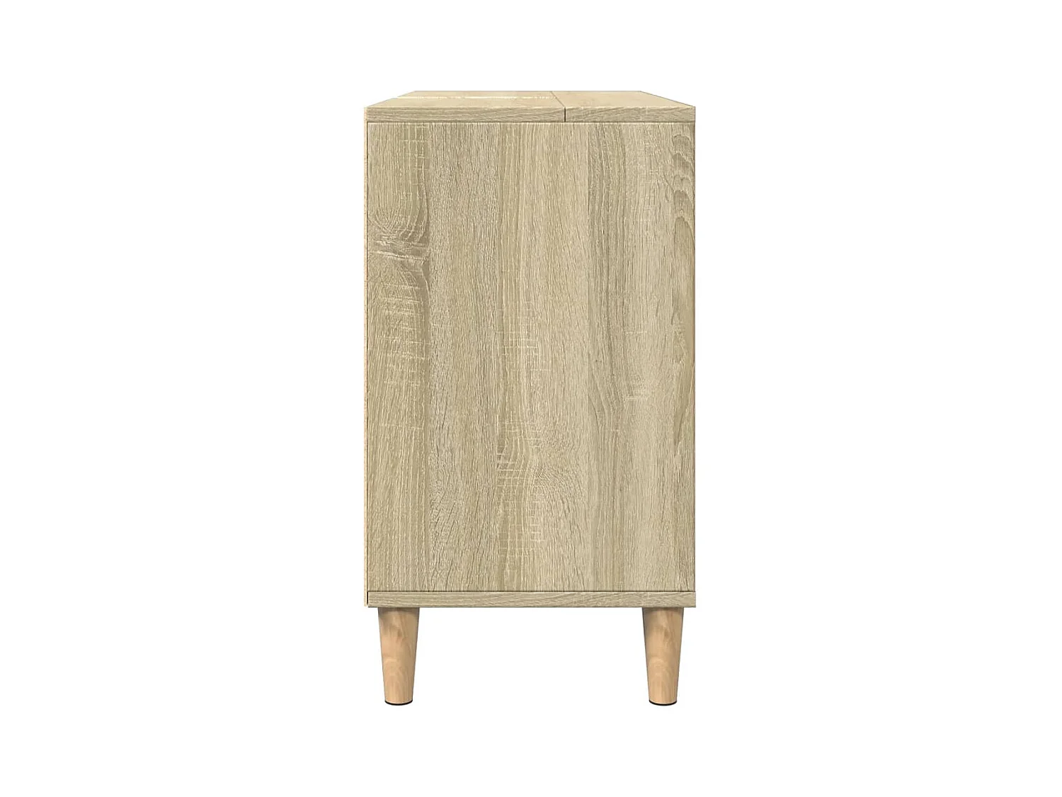 Armoire salle de bain chêne sonoma 80x33x60cm bois d'ingénierie