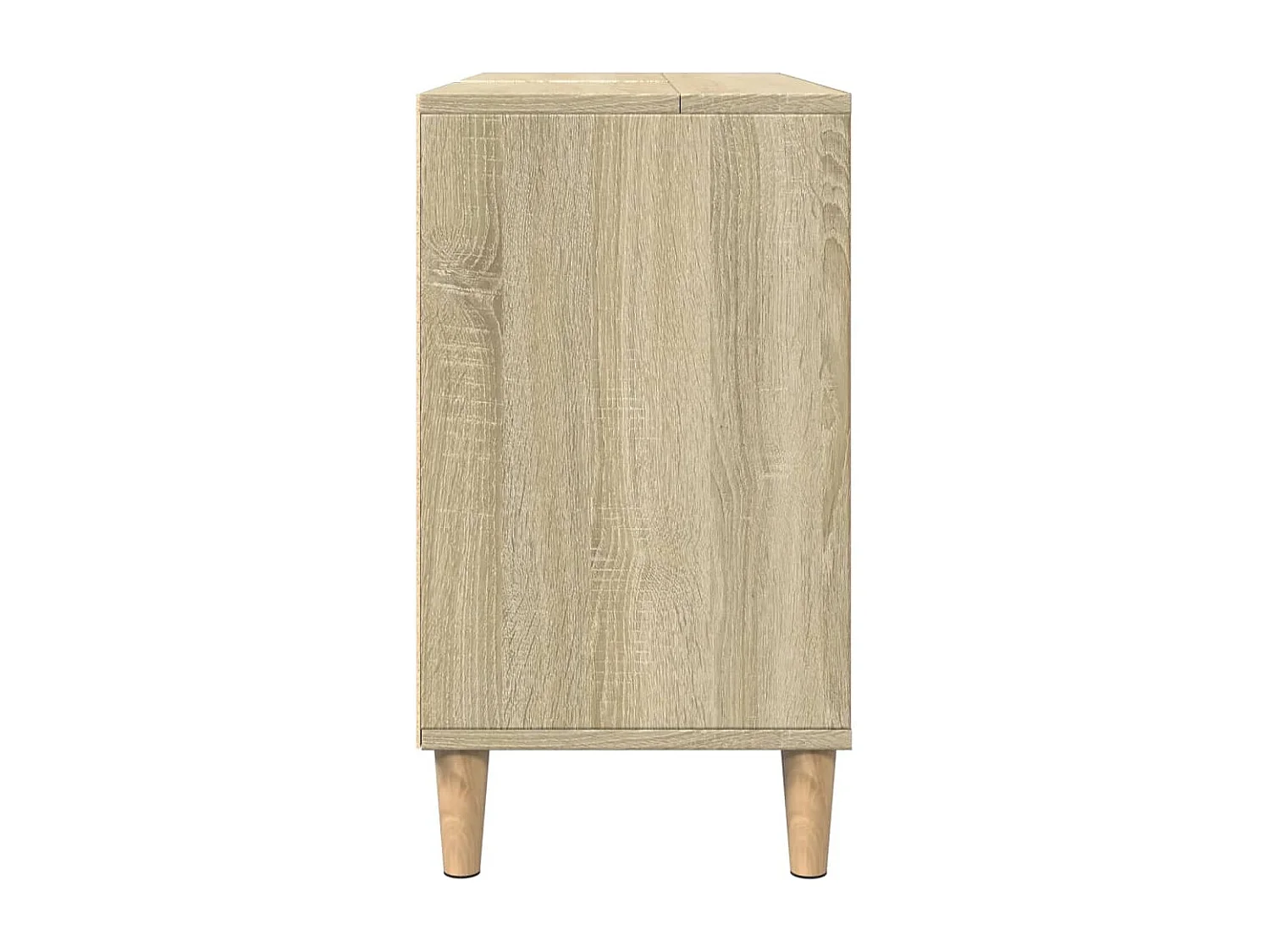 Armoire salle de bain chêne sonoma 80x33x60cm bois d'ingénierie