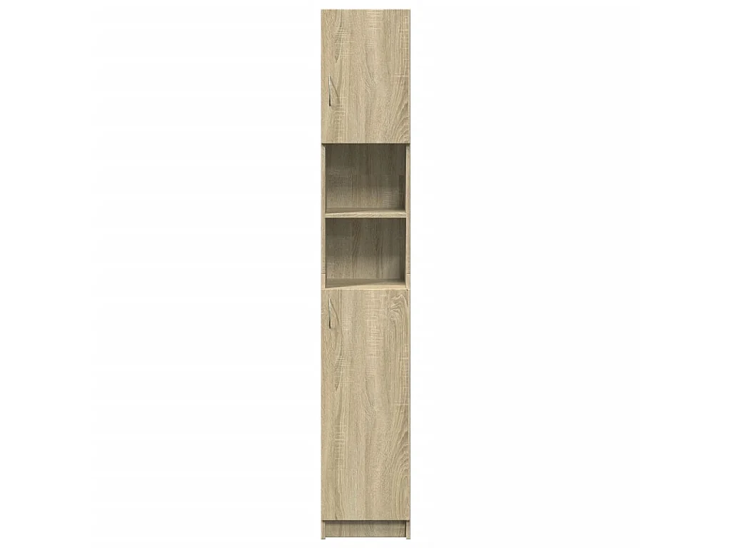 Armoire de salle de bain Chêne sonoma 32x25,5x190 cm Aggloméré