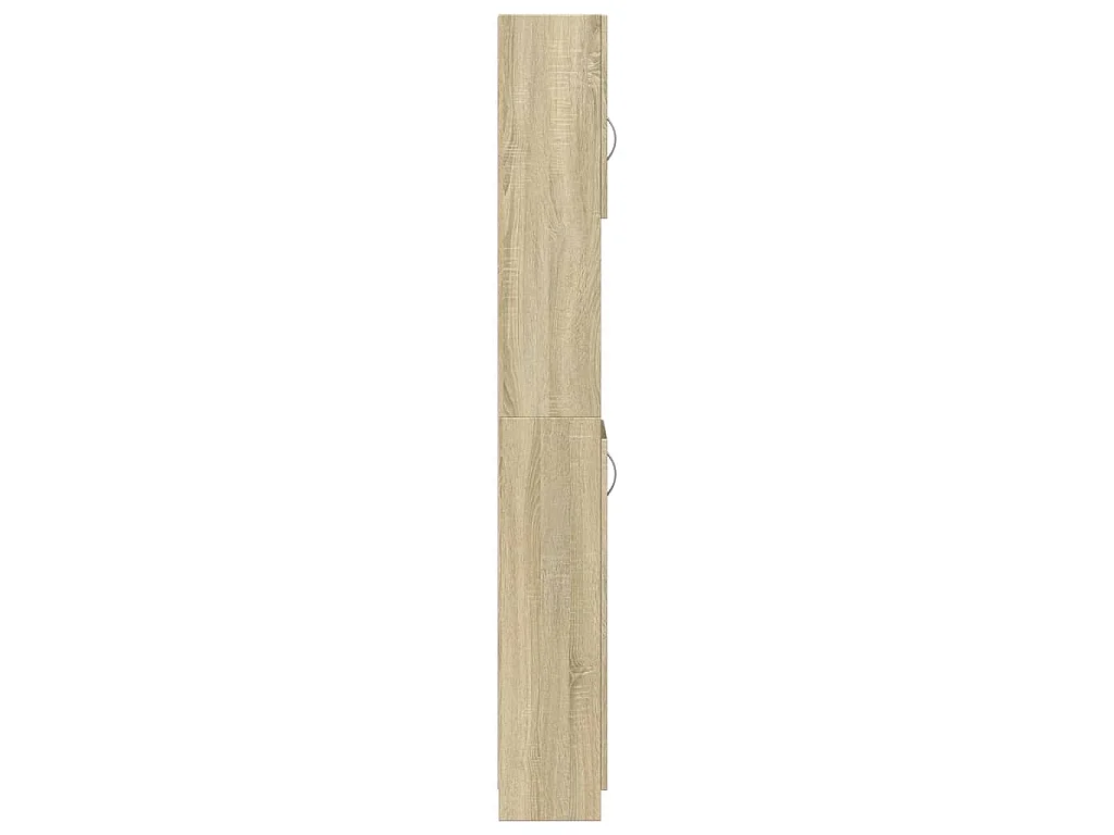 Armoire de salle de bain Chêne sonoma 32x25,5x190 cm Aggloméré