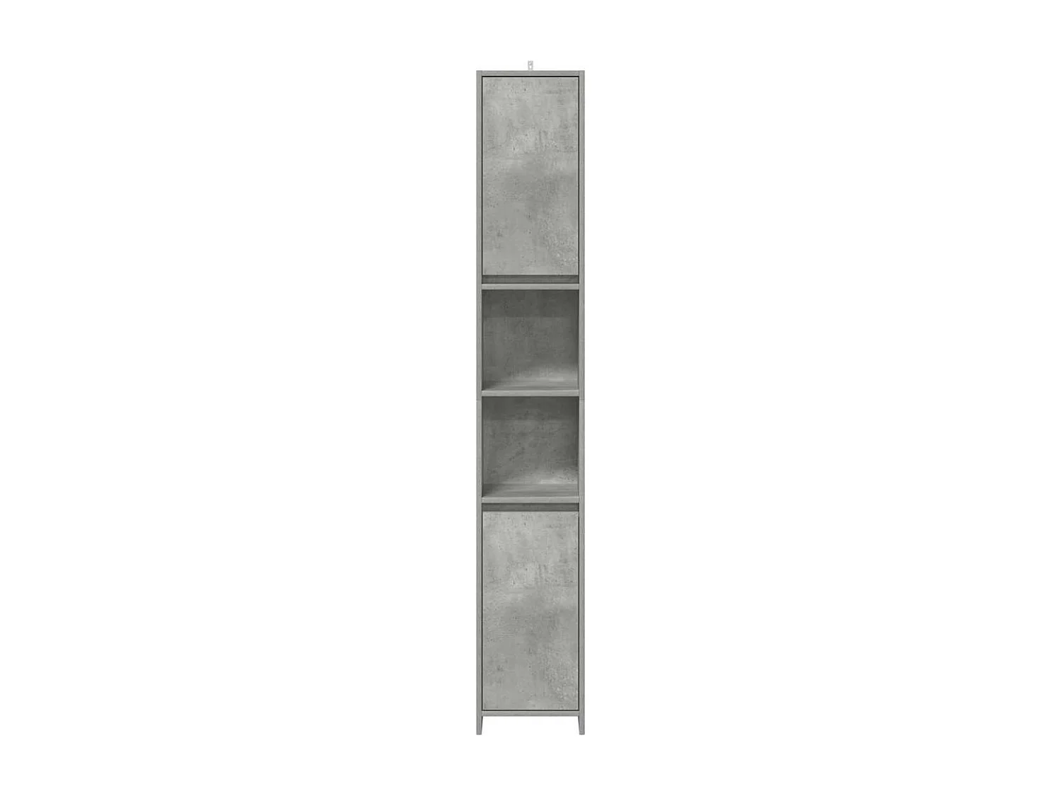 Armoire de salle de bain Gris béton 30x30x183,5 cm Aggloméré