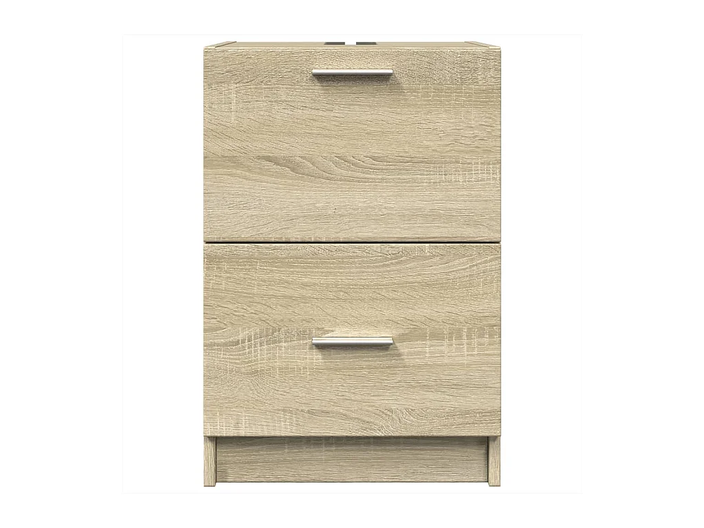 Armario de lavabo madera de ingeniería roble Sonoma 40x37x59 cm