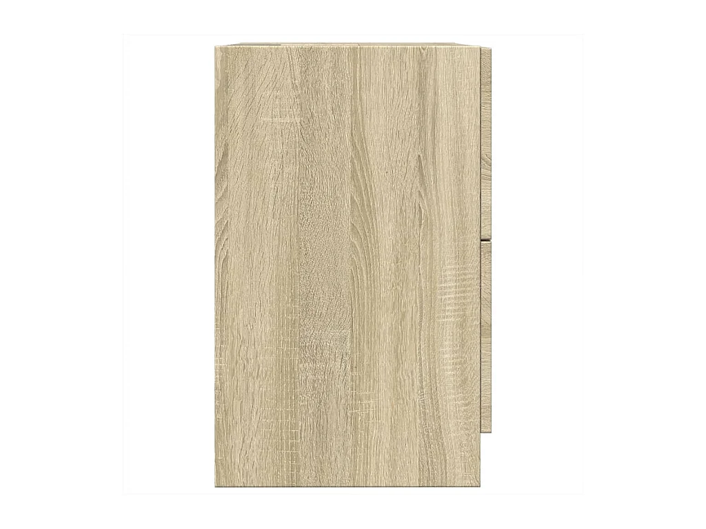 Armario de lavabo madera de ingeniería roble Sonoma 40x37x59 cm