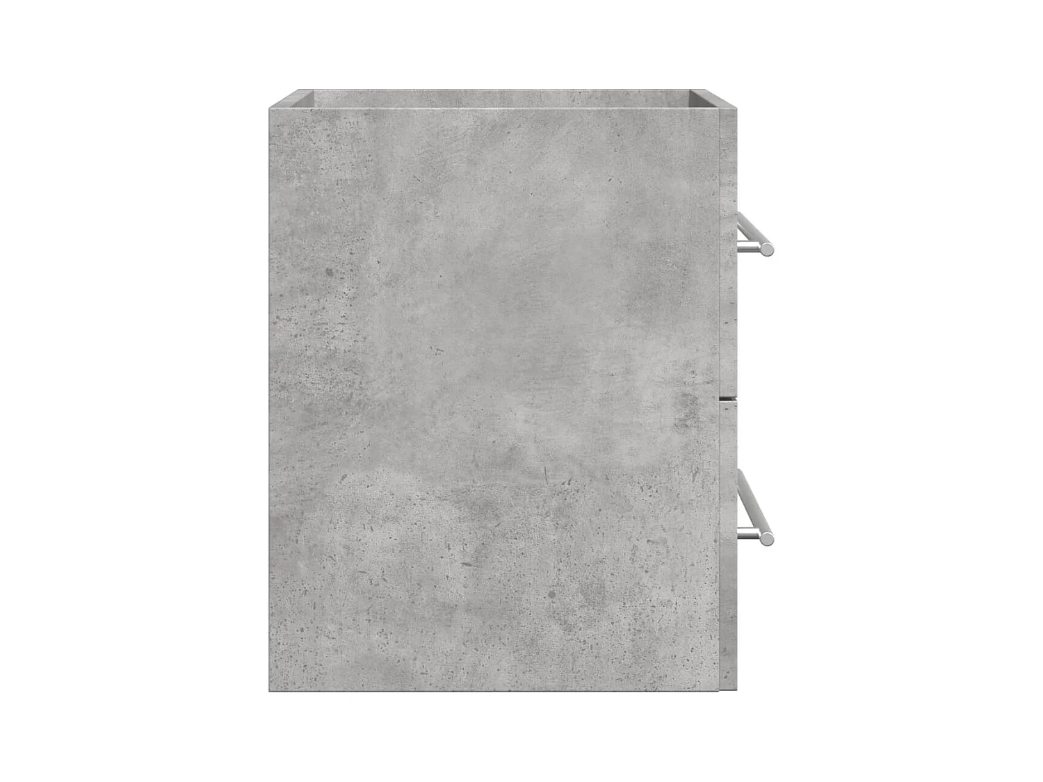 Wastafelkast 60x38,5x48 cm spaanplaat betongrijs