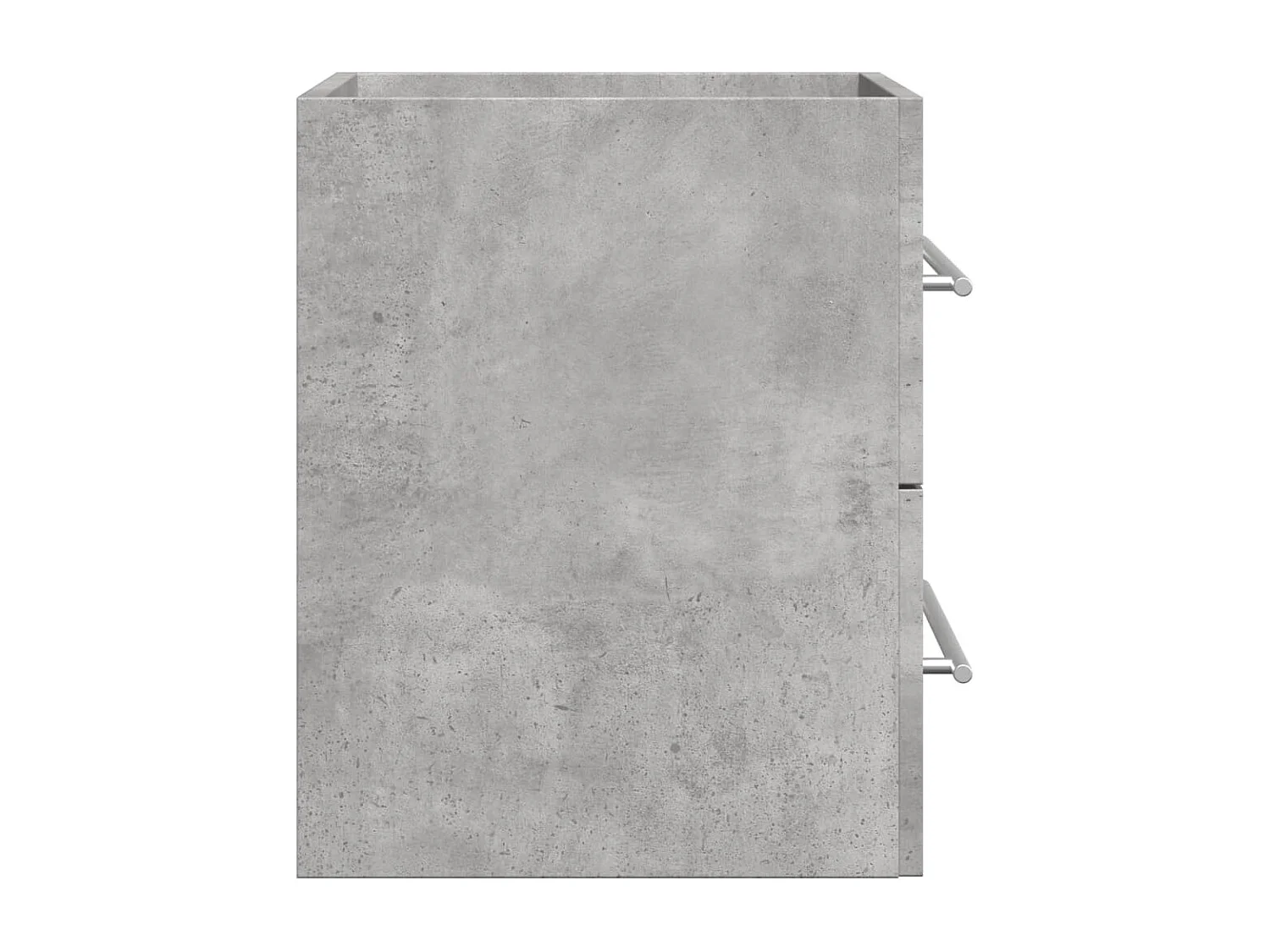 Armoire d'évier Gris béton 60x38,5x48 cm Aggloméré