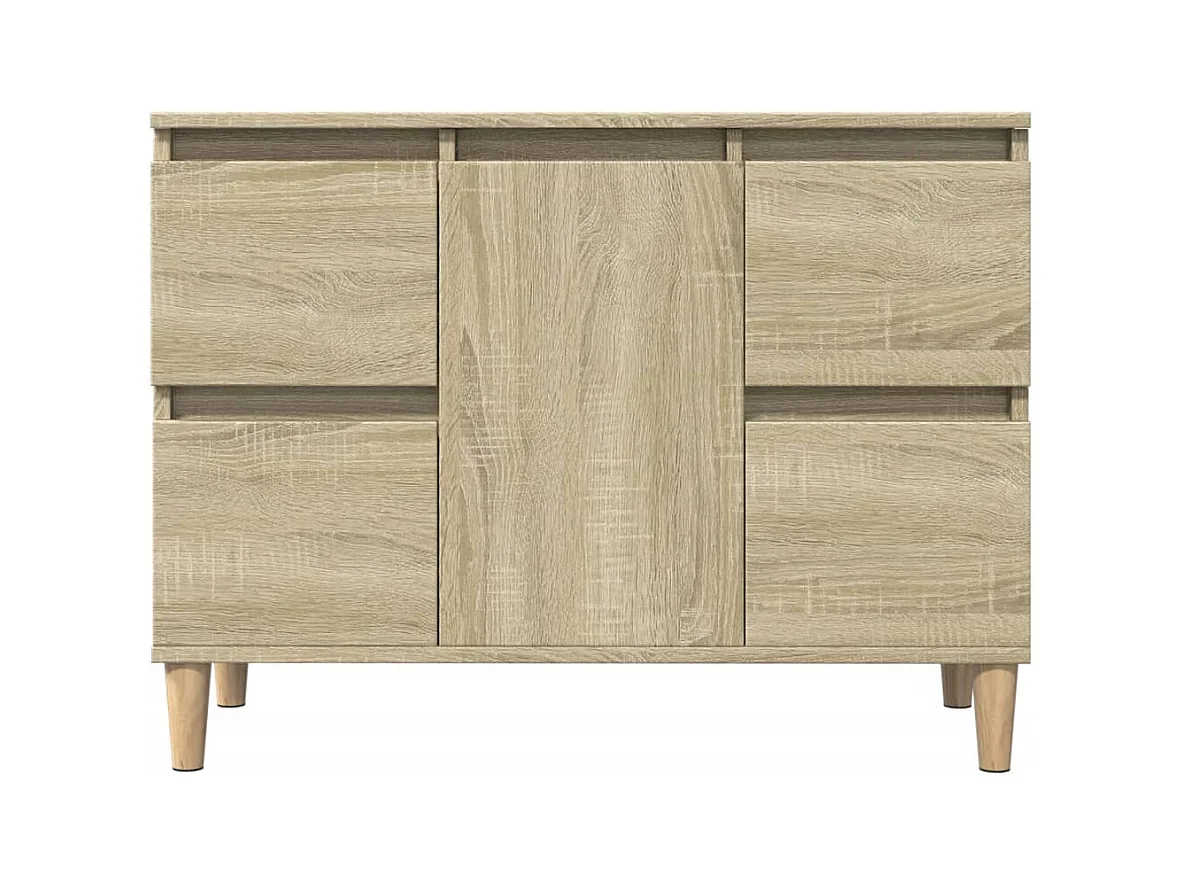 Meuble d'évier chêne sonoma 80x33x60 cm bois d'ingénierie