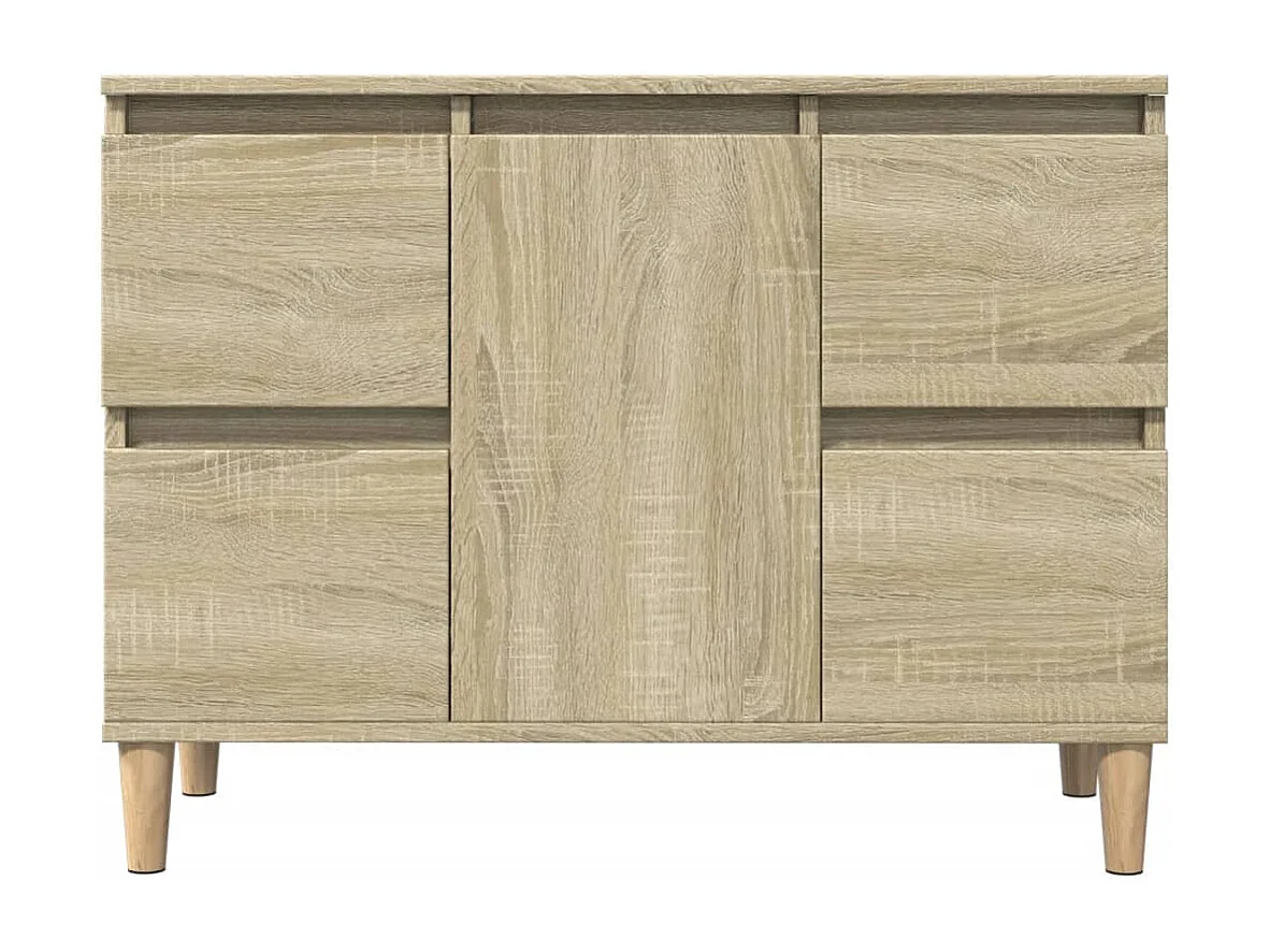 Meuble d'évier chêne sonoma 80x33x60 cm bois d'ingénierie