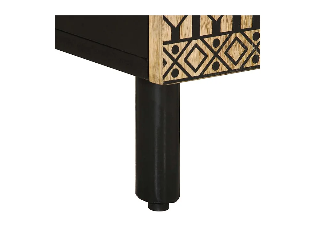 Armoire de salle de bain 38x33,5x58 cm bois massif de manguier