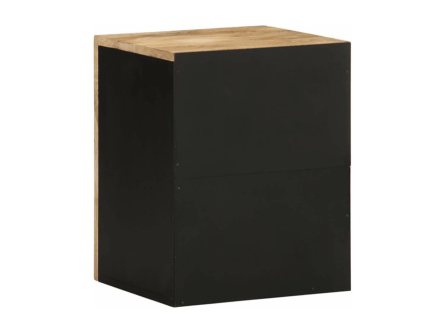 Armoire de salle de bain suspendue bois massif manguier