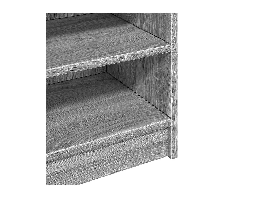 Armoire d'évier sonoma gris 90x29x55 cm bois d'ingénierie