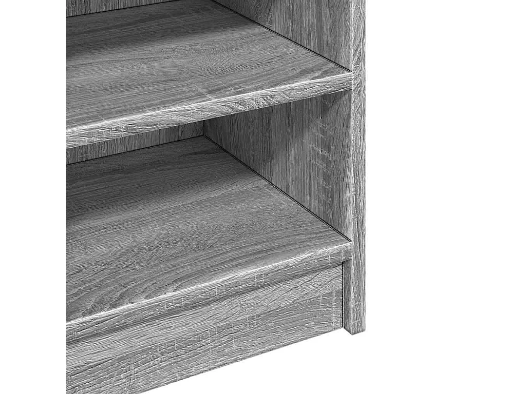 Armoire d'évier sonoma gris 90x29x55 cm bois d'ingénierie