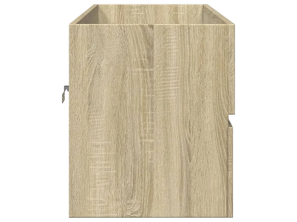 Armoire de lavabo de salle de bain chêne sonoma 100x38,5x45 cm