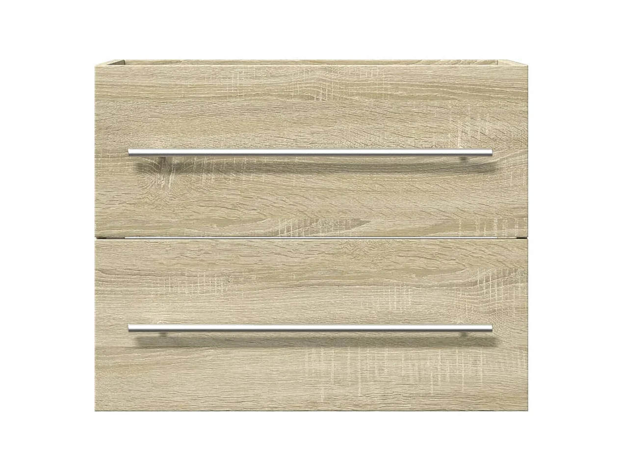 Armario para lavabo aglomerado roble Sonoma 60x38,5x48 cm