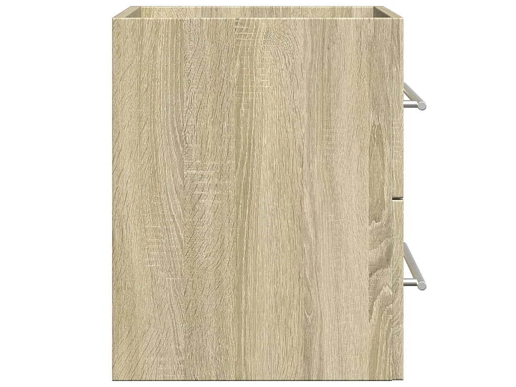 Armario para lavabo aglomerado roble Sonoma 60x38,5x48 cm