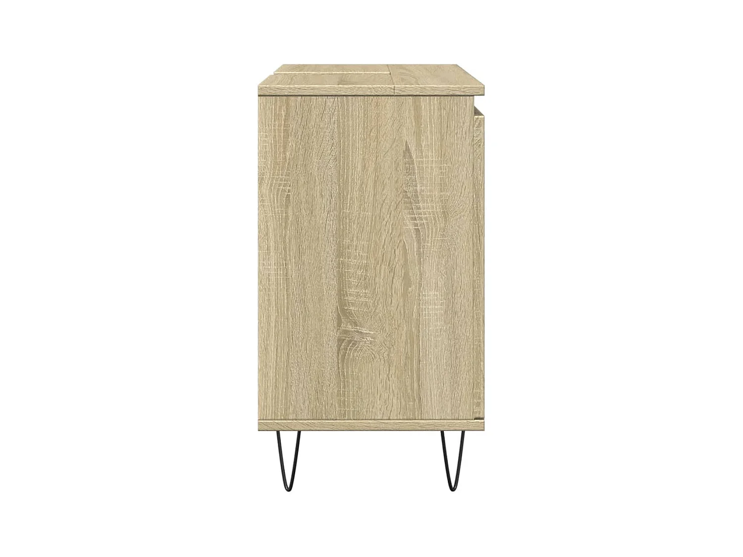 Armoire de bain chêne sonoma 58x33x60 cm bois d'ingénierie