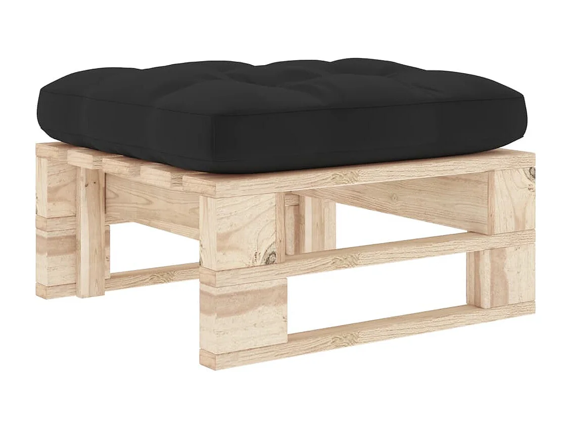 Ottomana da Giardino Pallet in Legno di Pino Impregnato