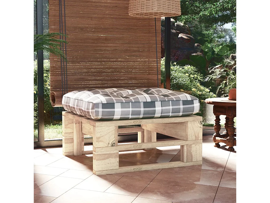 Tuinhocker pallet geïmpregneerd grenenhout