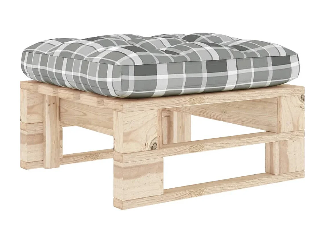 Tuinhocker pallet geïmpregneerd grenenhout