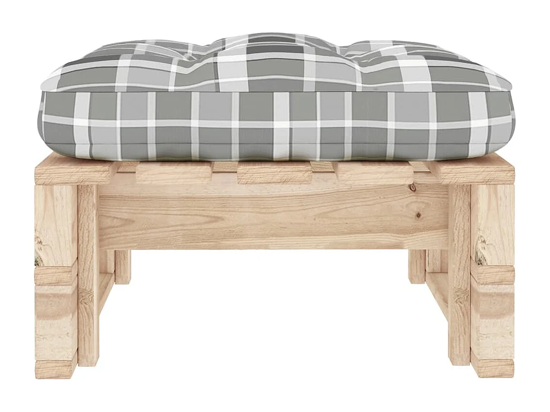 Tuinhocker pallet geïmpregneerd grenenhout