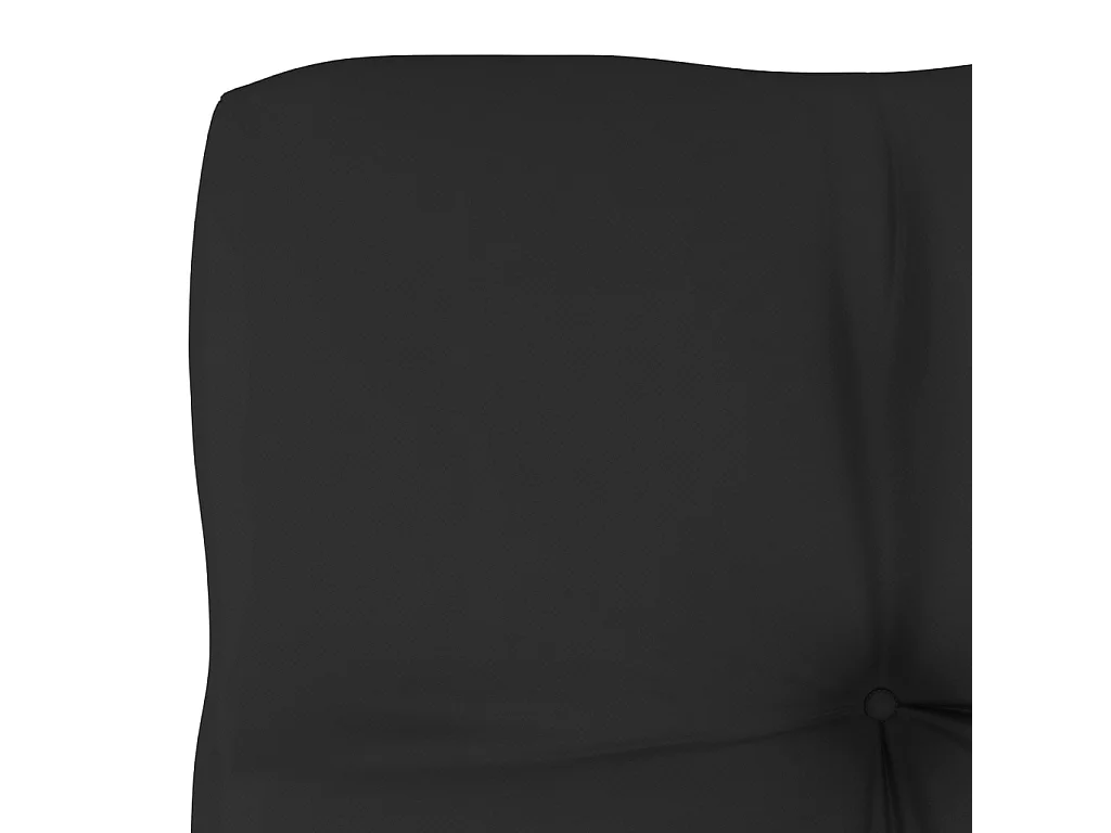 Pouf palette de jardin Bois de pin imprégné de blanc