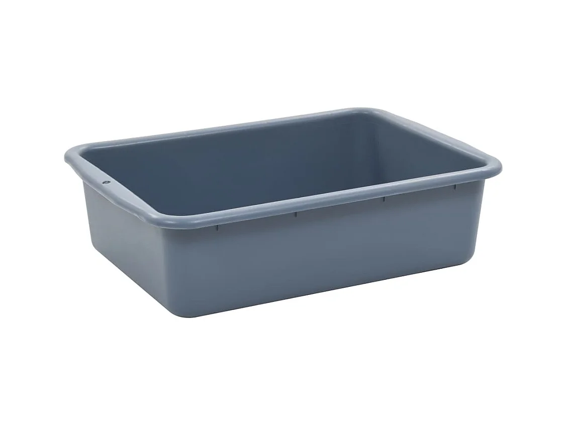 Chariot de cuisine avec récipients en plastique 82x43,5x93 cm