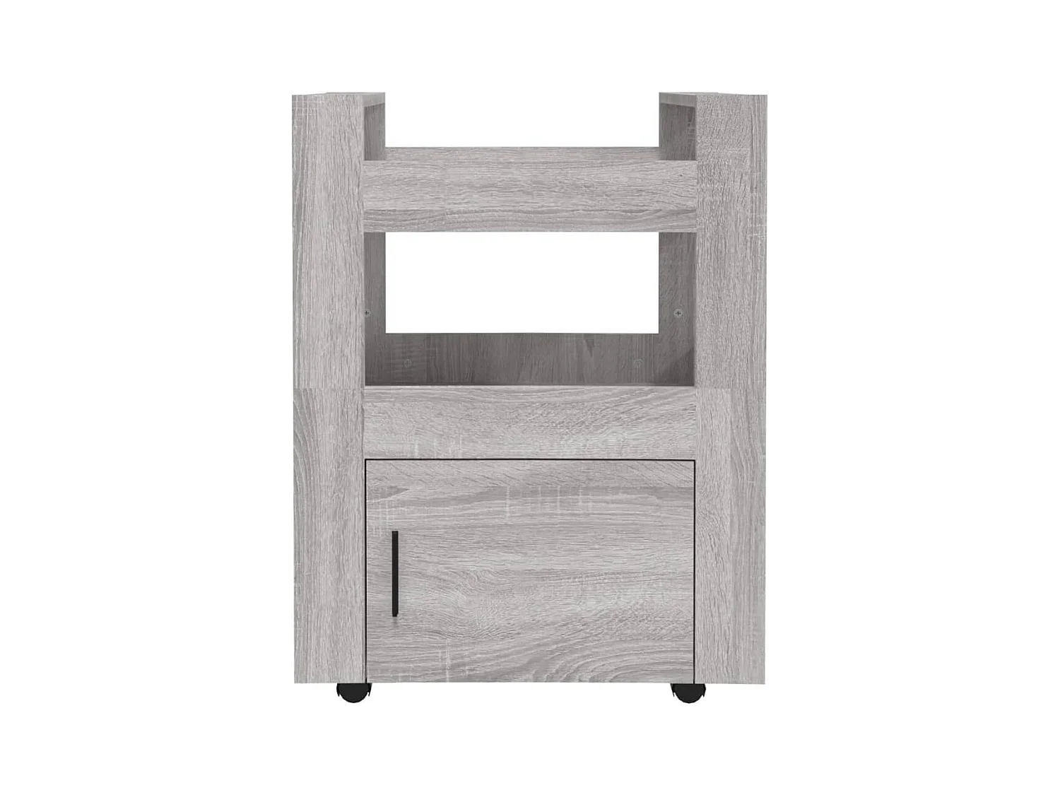 Küchenwagen Grau Sonoma 60x45x80 cm Holzwerkstoff