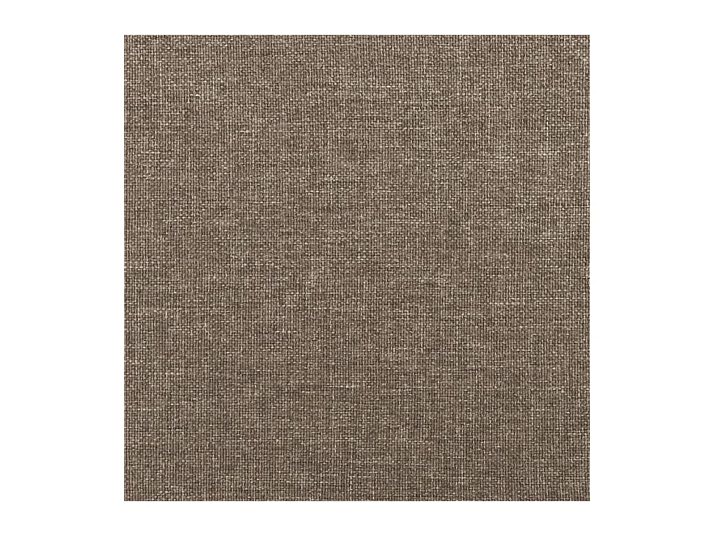 Tête de lit avec oreilles Taupe 203x16x78/88 cm Tissu