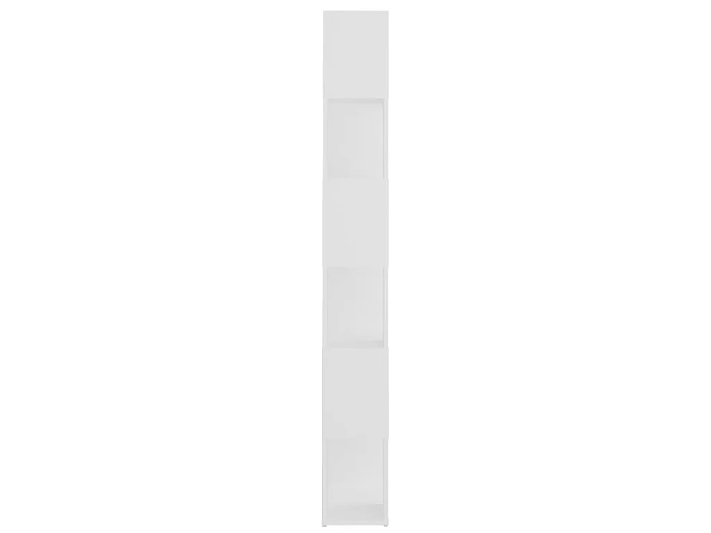 Bibliothèque/Séparateur de pièce Blanc 60x24x186 cm
