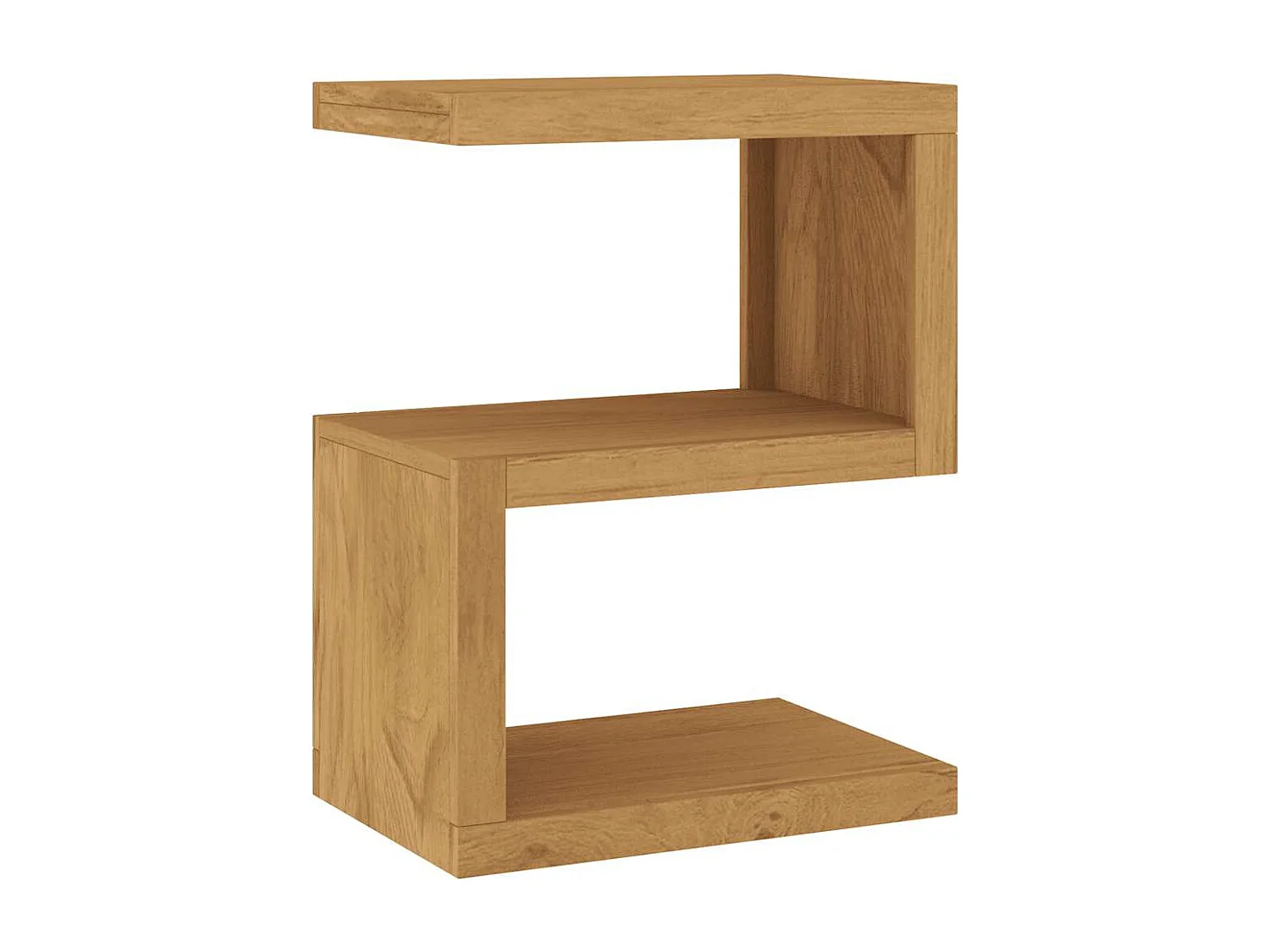 Mesa de apoio 45x30x60 cm madeira de teca maciça