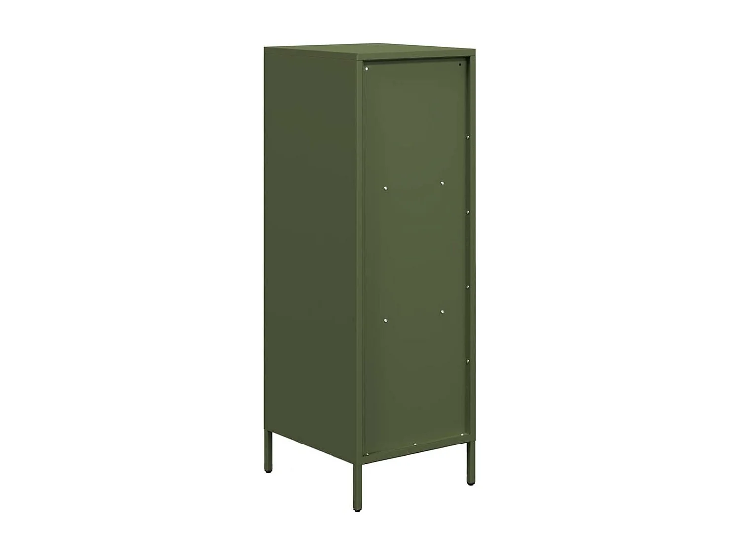 Buffet vert olive 35x39x103,5 cm acier