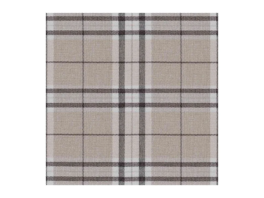 Fauteuil avec coussin Crème Tissu