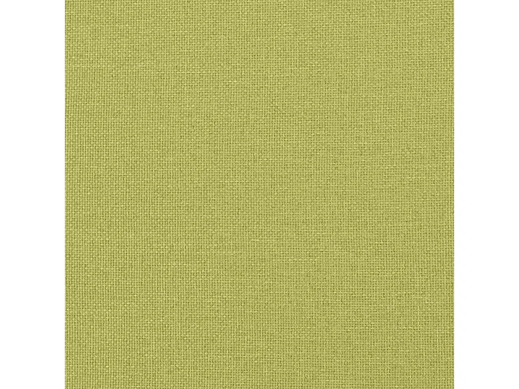 Chaise de relaxation avec tabouret Vert Tissu