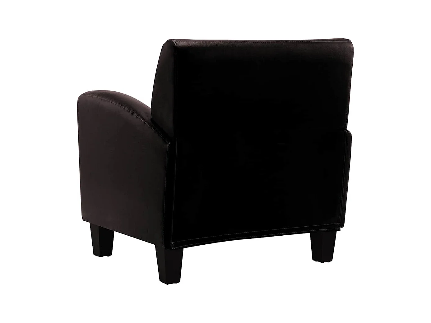 Chaise de canapé Marron foncé Similicuir