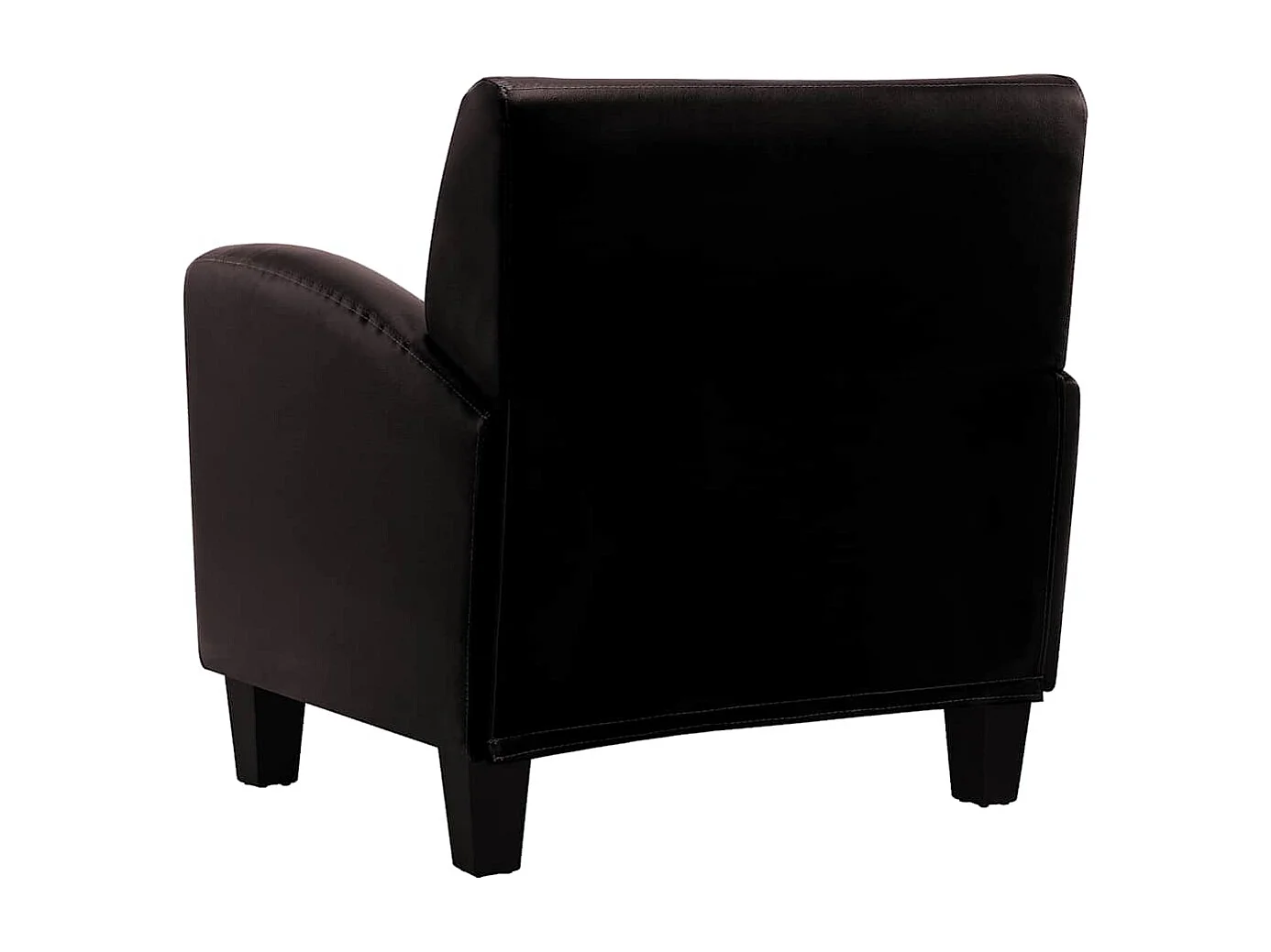 Chaise de canapé Marron foncé Similicuir