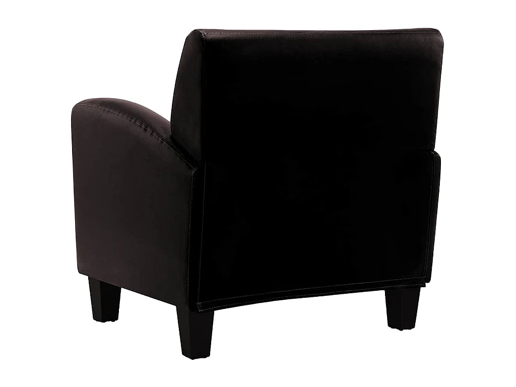 Chaise de canapé Marron foncé Similicuir