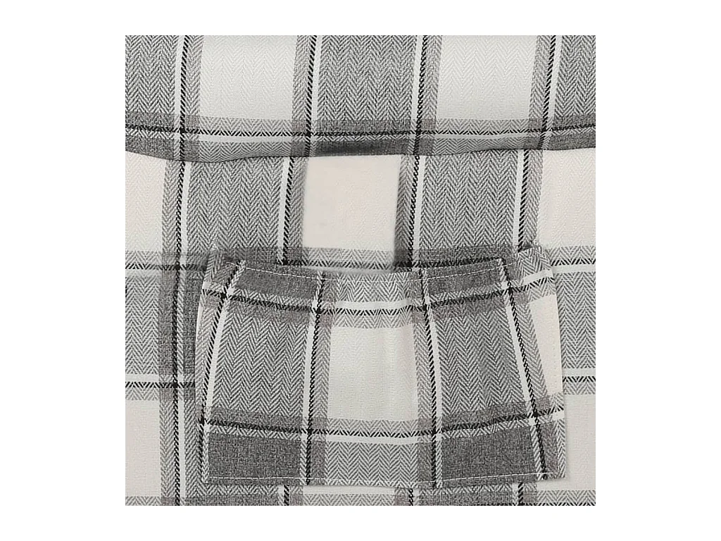 Fauteuil stof witgrijs