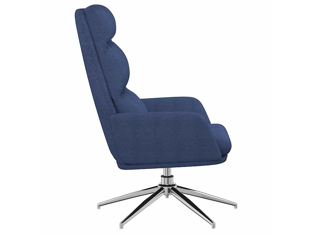 Relaxsessel Blau Stoff