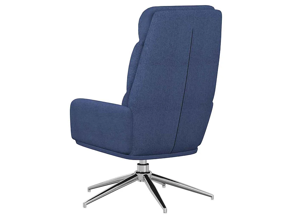 Relaxsessel Blau Stoff