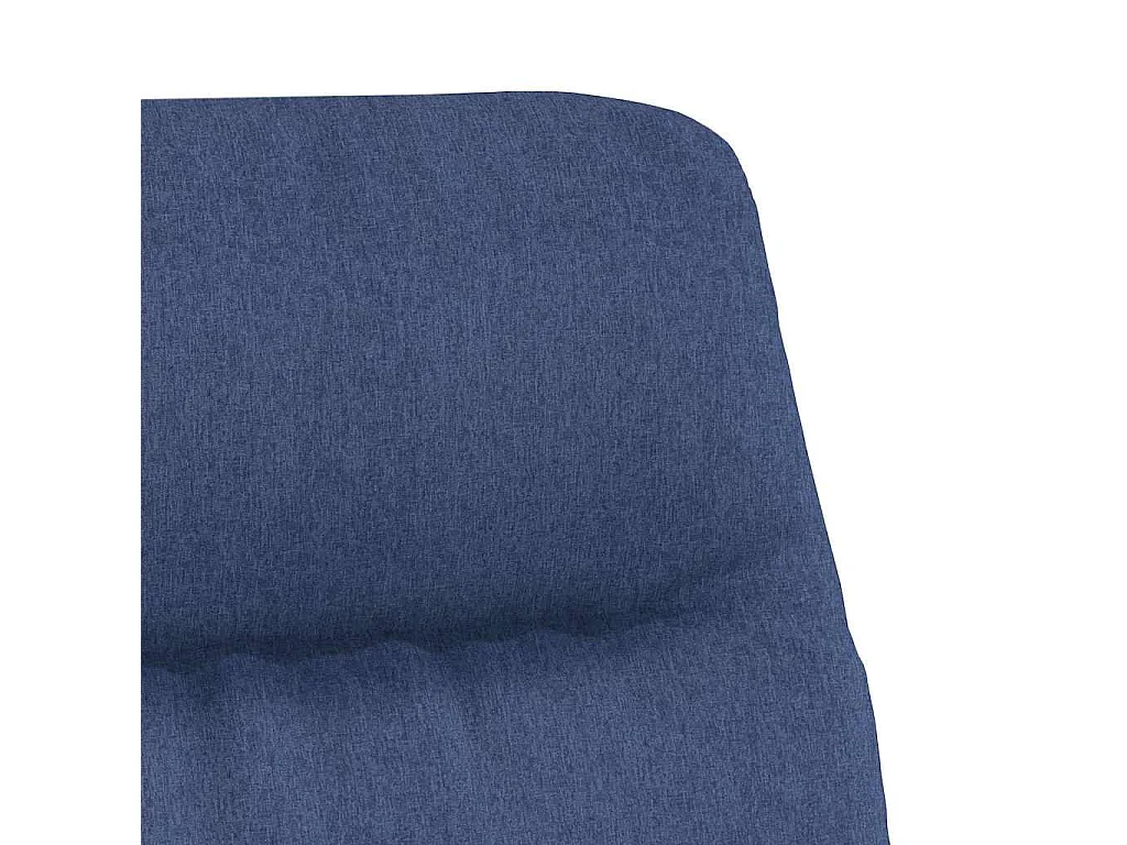 Relaxsessel Blau Stoff