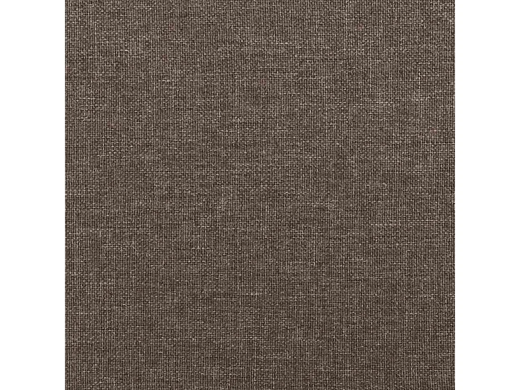 Chaise de relaxation Taupe Tissu