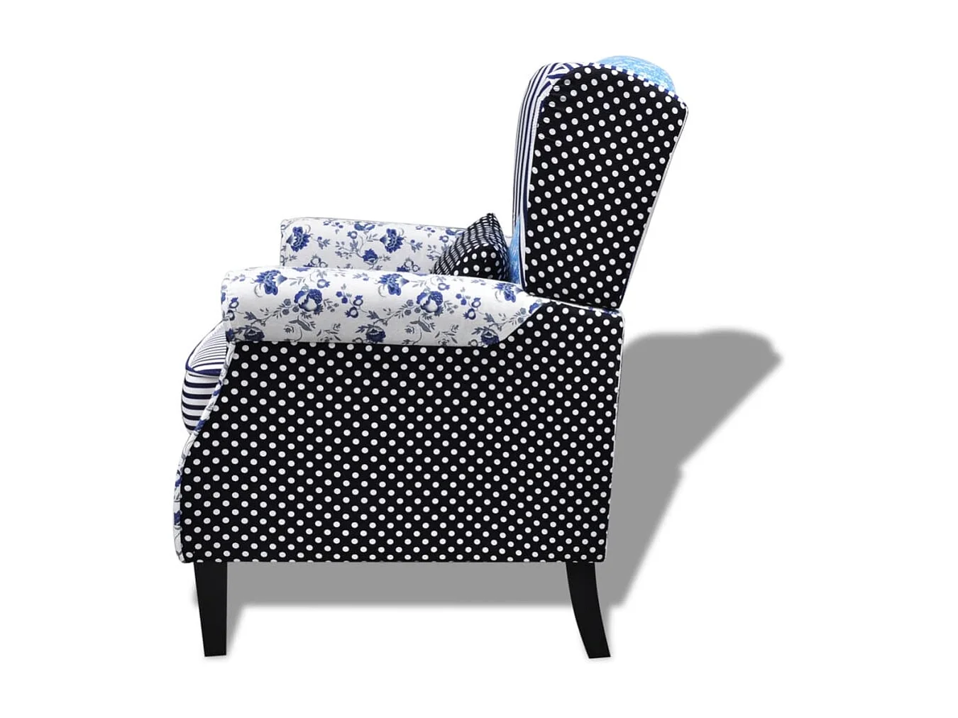 Sessel mit Patchwork-Design Stoff