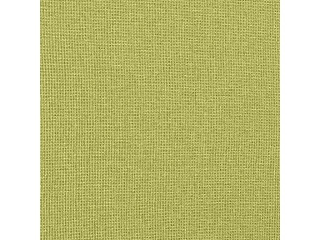 Chaise de relaxation avec tabouret Vert Tissu