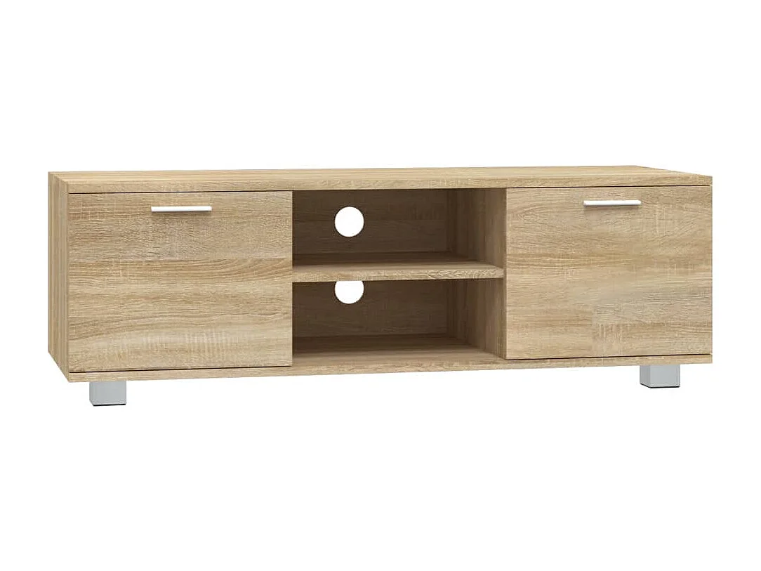 Meuble TV Chêne sonoma 120x40,5x35 cm Bois d'ingénierie