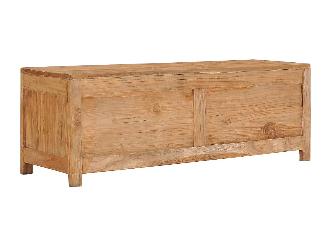 TV-Schrank 100×30×35 cm Massivholz Teak