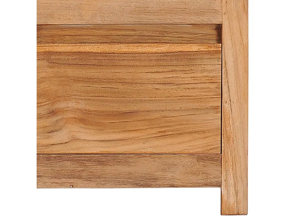 TV-Schrank 100×30×35 cm Massivholz Teak