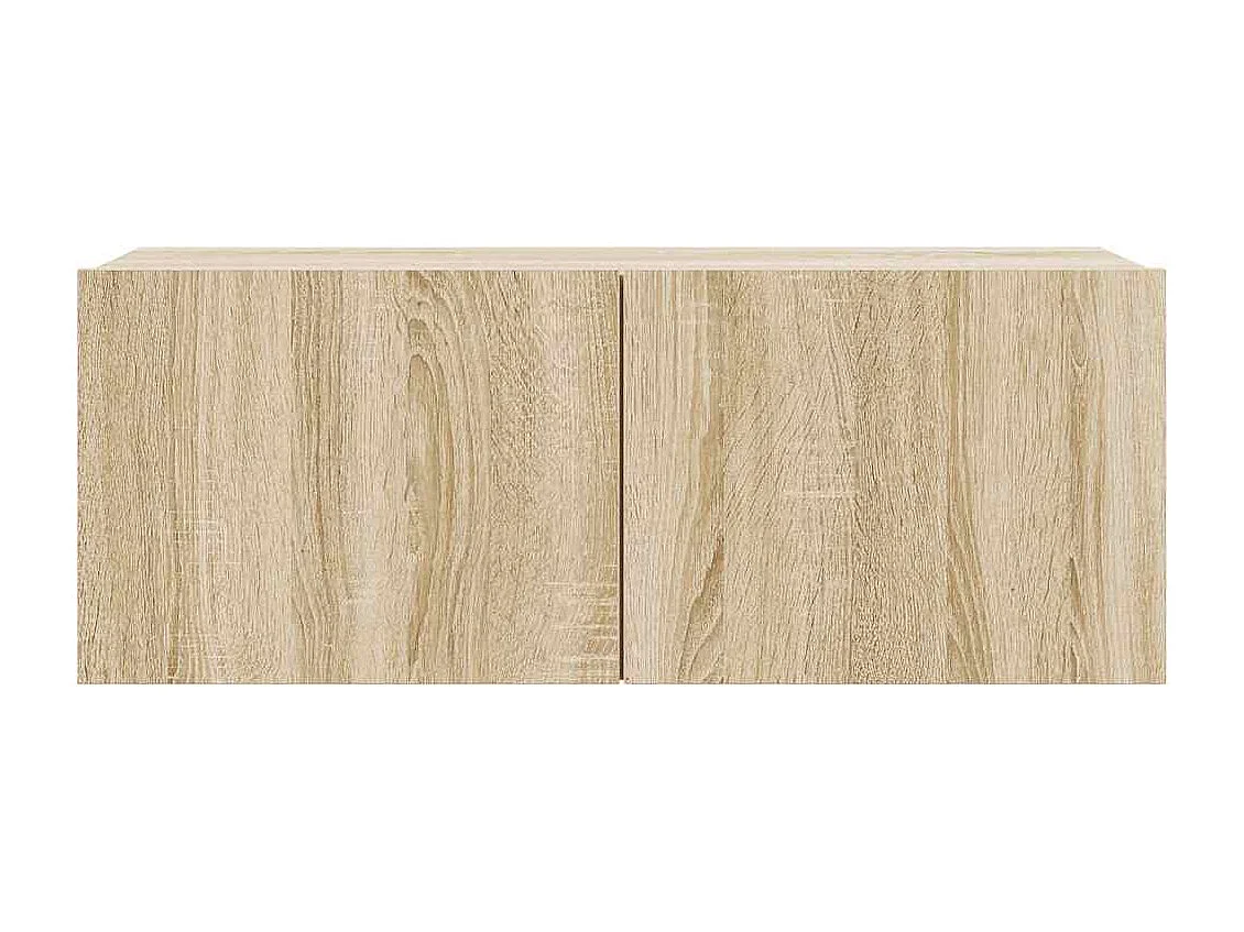 Ensemble de meuble TV 6 pcs Chêne sonoma Bois d'ingénierie