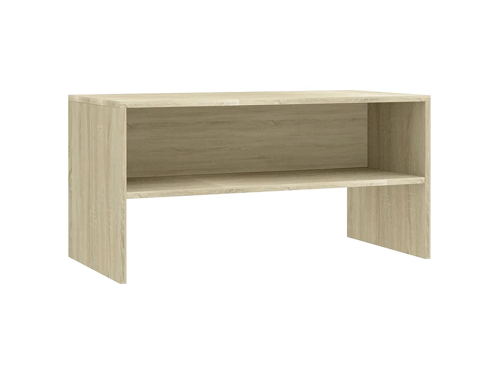 Meuble TV Chêne sonoma 80x40x40 cm Bois d’ingénierie
