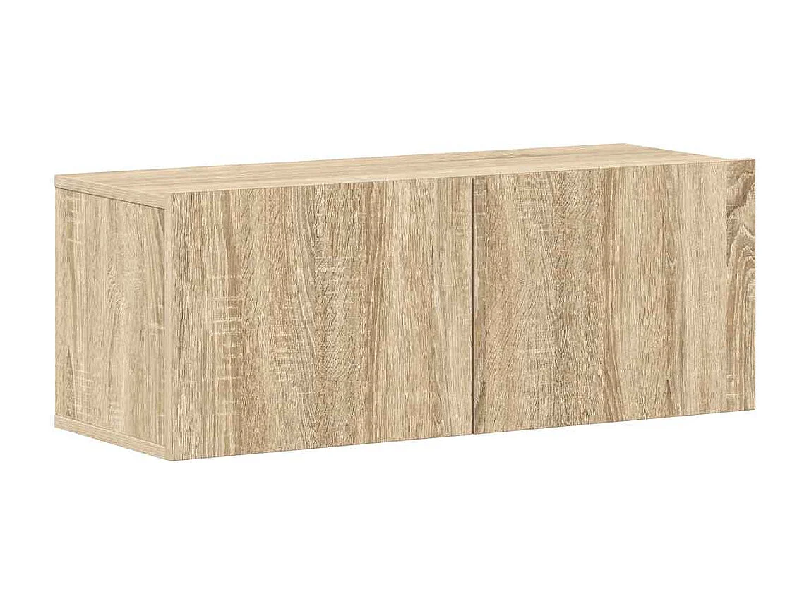 4-tlg. TV-Schrank-Set Sonoma-Eiche Holzwerkstoff